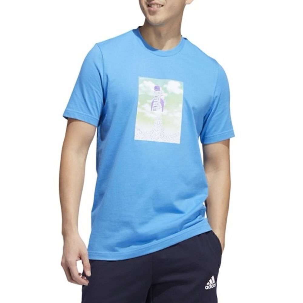 Adidas Spaceship Boost Graphic Tee-Size 4XL